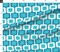Turquoise Mod Mid Century Modern Retro 1960S Atomic Era 1950S Vintage Custom Printed Fabric by Spoonflower Various Fabrics by the Yard or Fat Quarter